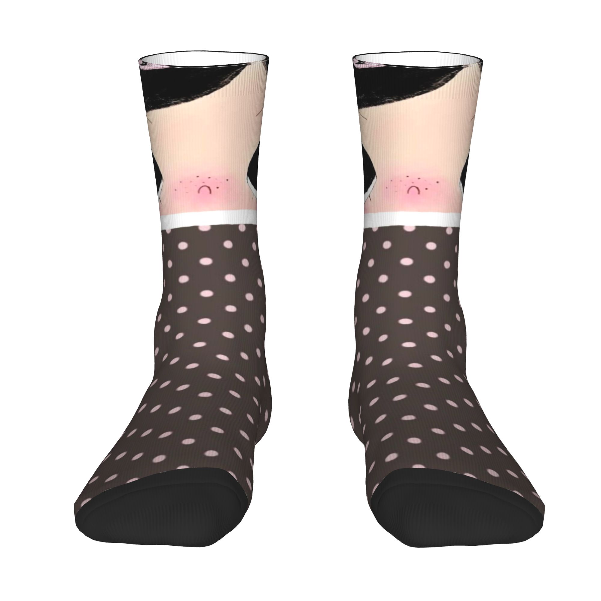 Dress Sock Men - Kaos Kaki Unisex Motif Komik Gadis
