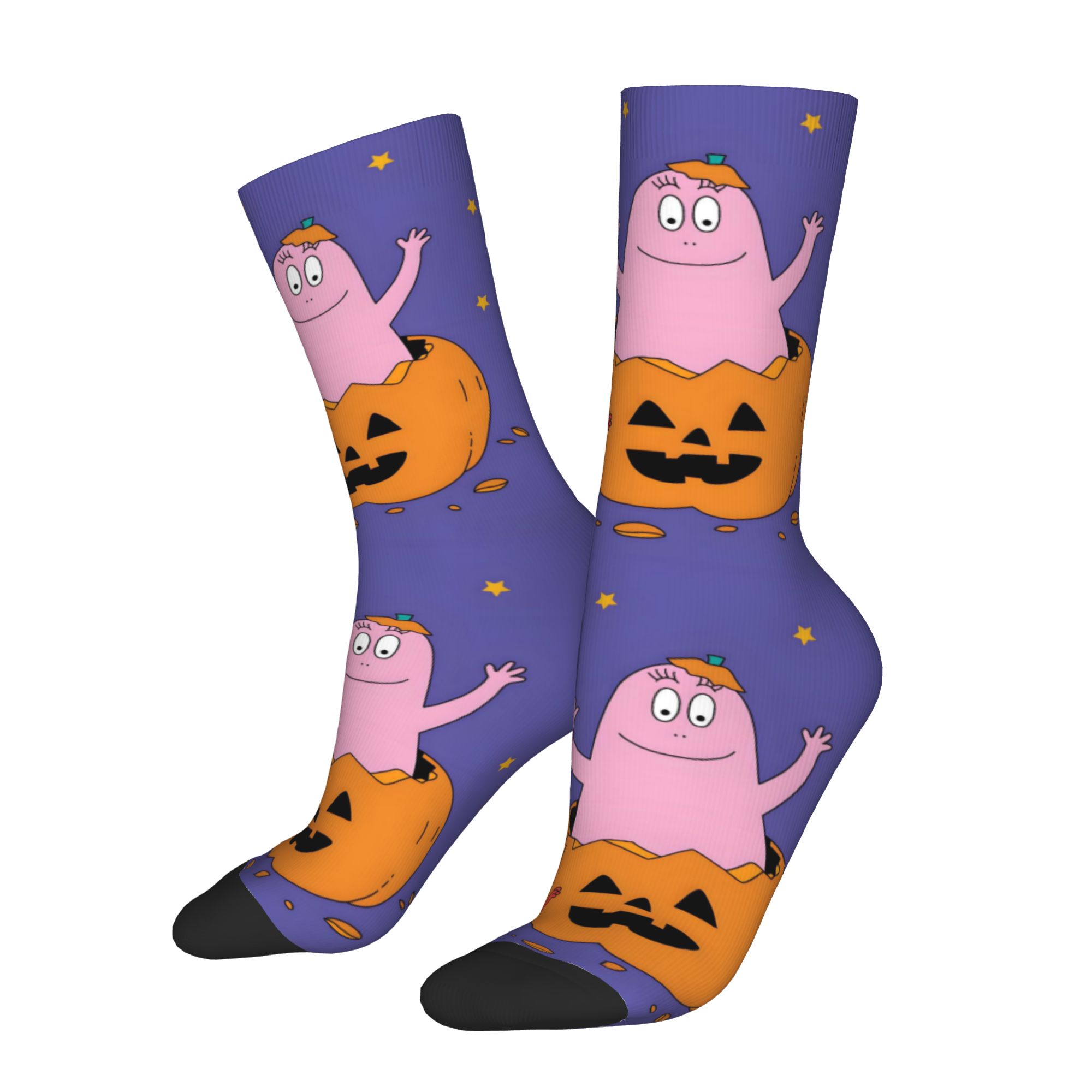 Kaos Kaki Lucu Kartun Barbapap - Dress Sock Men ulasan dan harga
