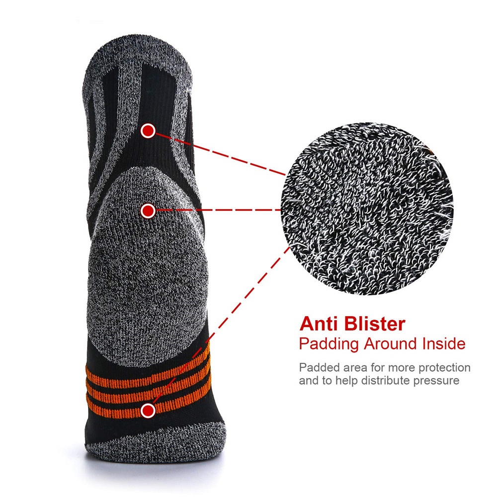 Kaus kaki Anti melepuh, 5 pasa - Wool Hiking Sock ulasan dan harga